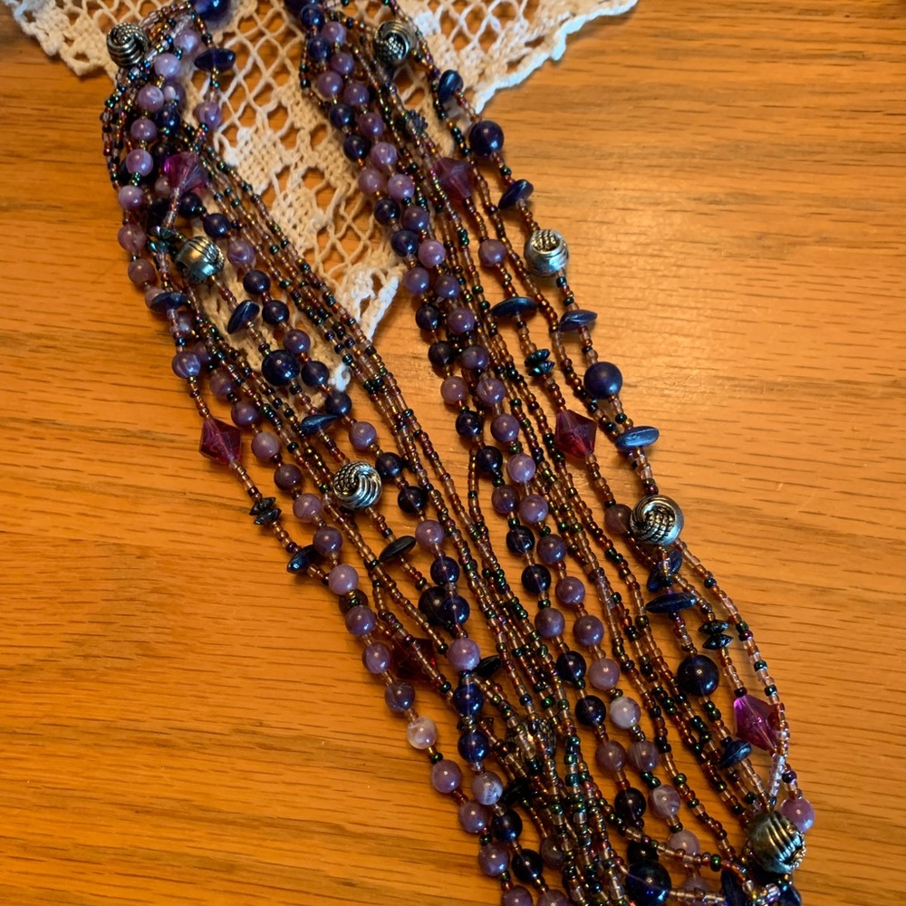 Multi colored necklace
